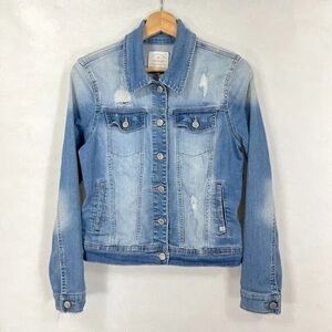 Classic Blue Denim Jean Jacket
